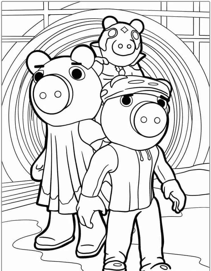 coloriage Roblox gratuit pour enfants