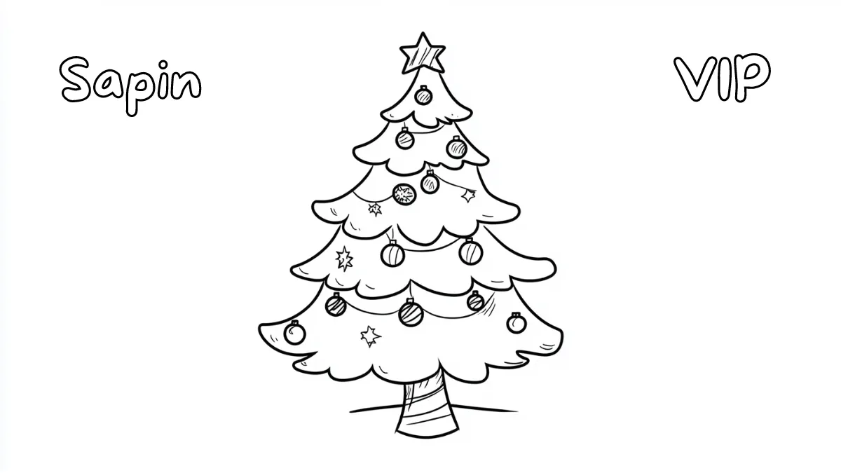 61+ Arbol de navidad para colorear: ¡haz brillar la magia de la Navidad!