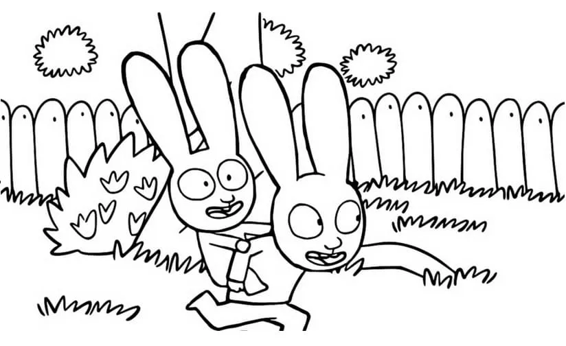 48+ Simon the Rabbit Coloring Pages: Adventures to Print