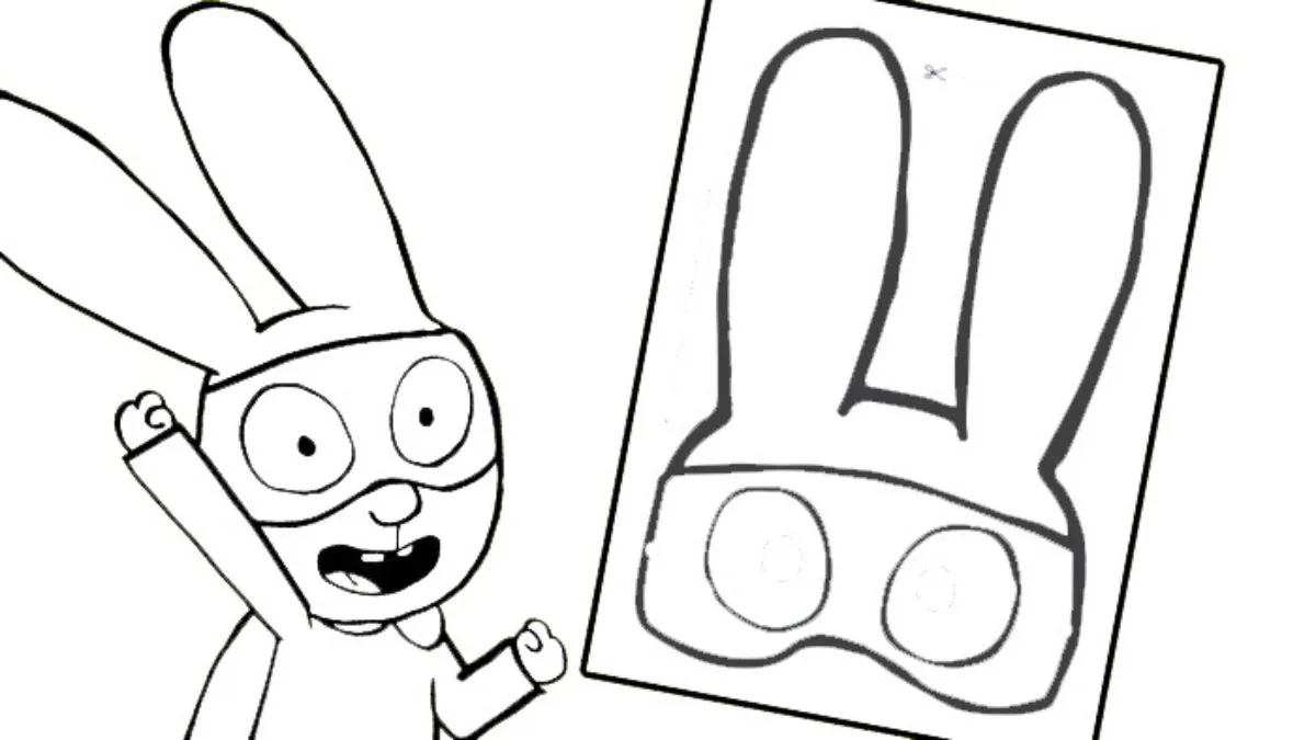 Lapin Super Heroes Coloring Pages 2025 