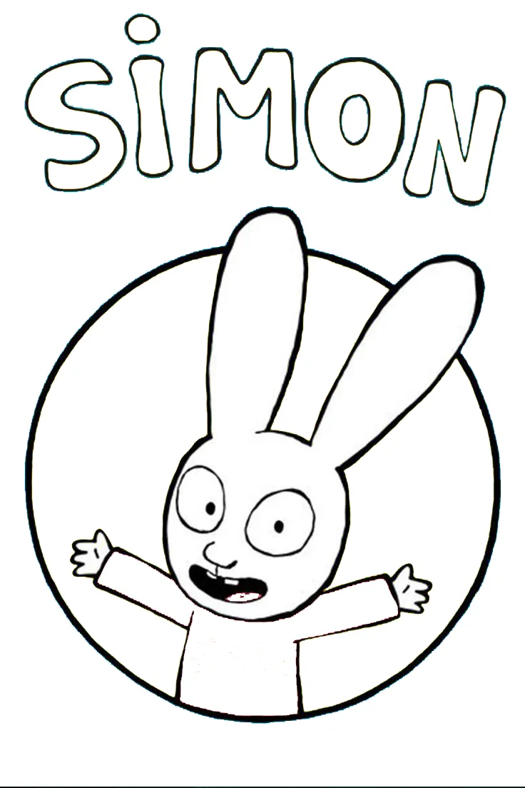 coloriage Simon à imprimer gratuitement pdf