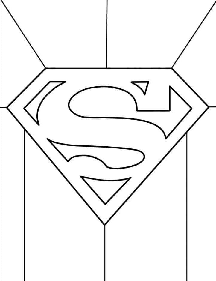 coloriage Superman gratuit en ligne