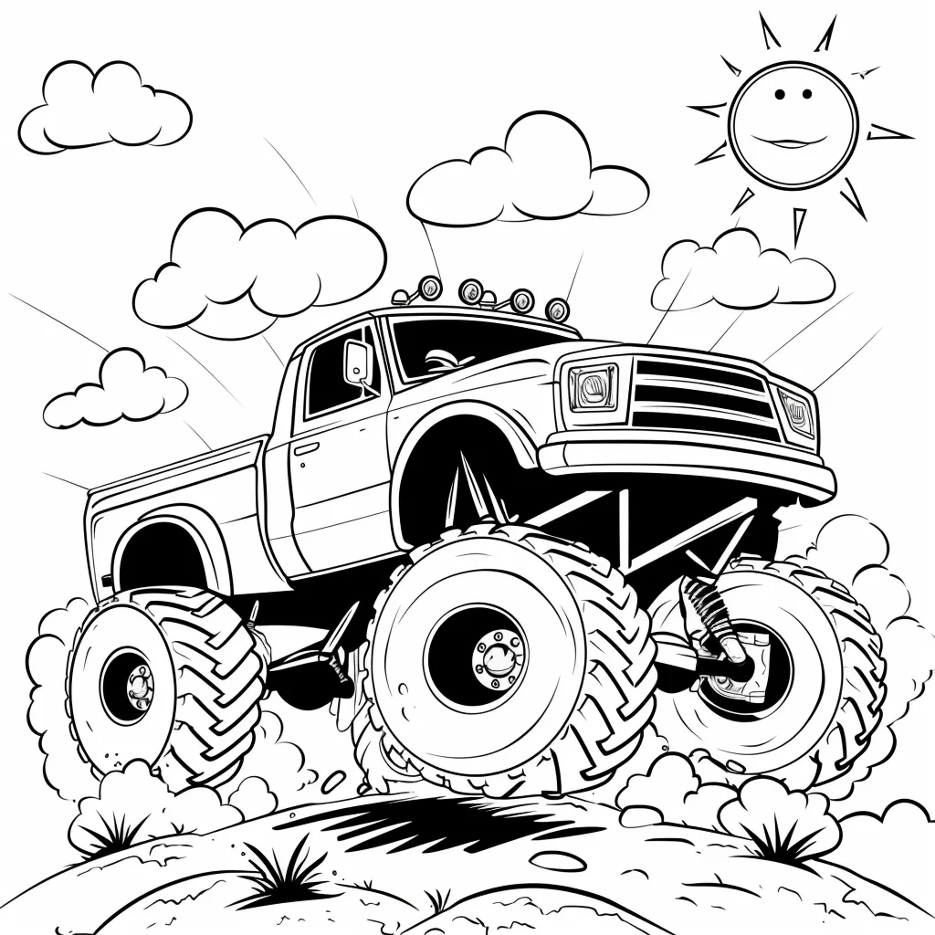 coloriage Tracteur a colorier en ligne gratuitement 1