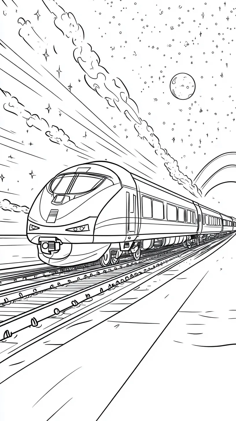 coloriage Train en ligne