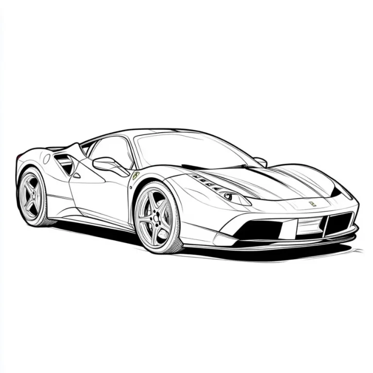 Auto da colorare