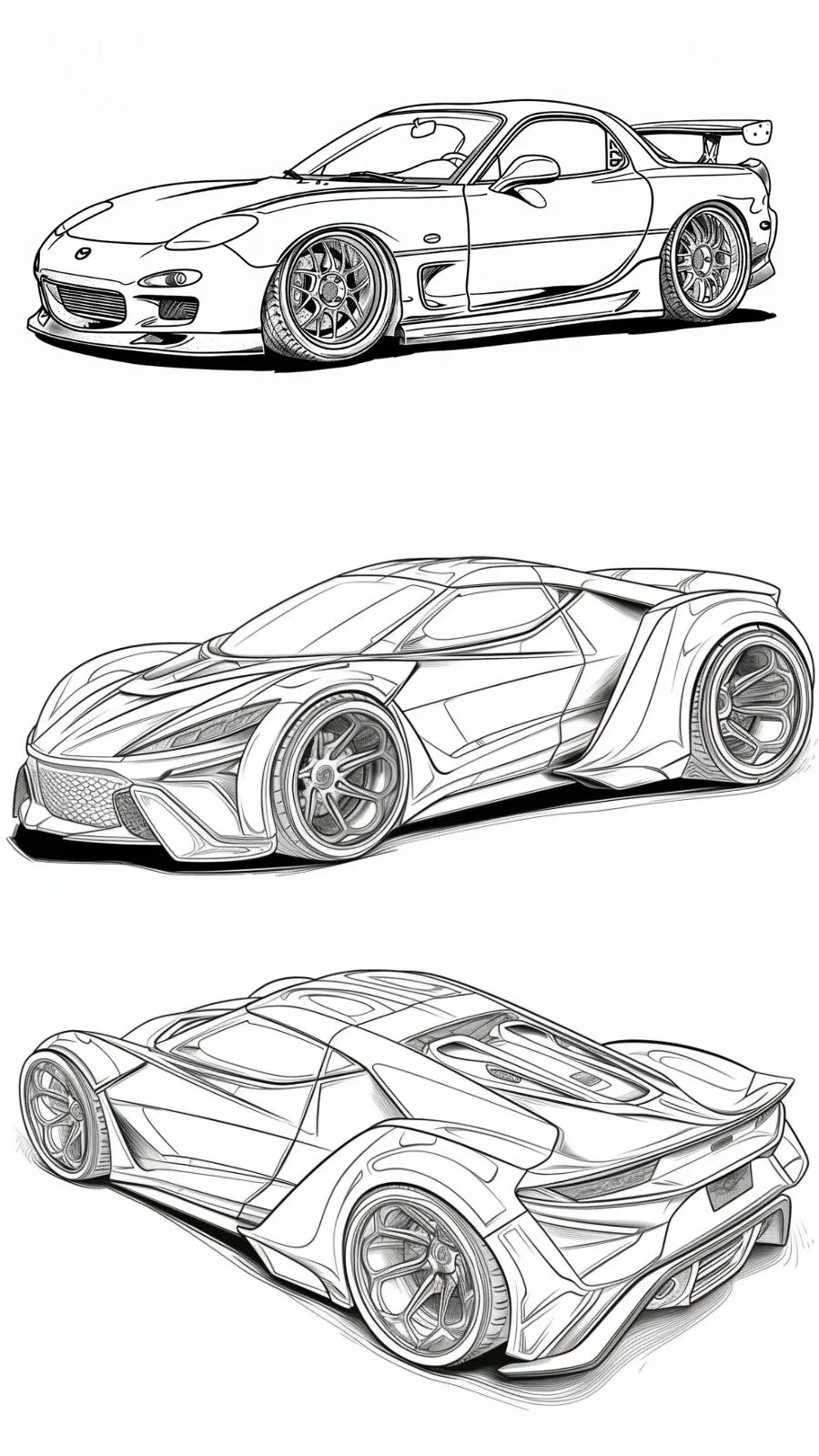 coloriage Voiture à imprimer pdf gratuit