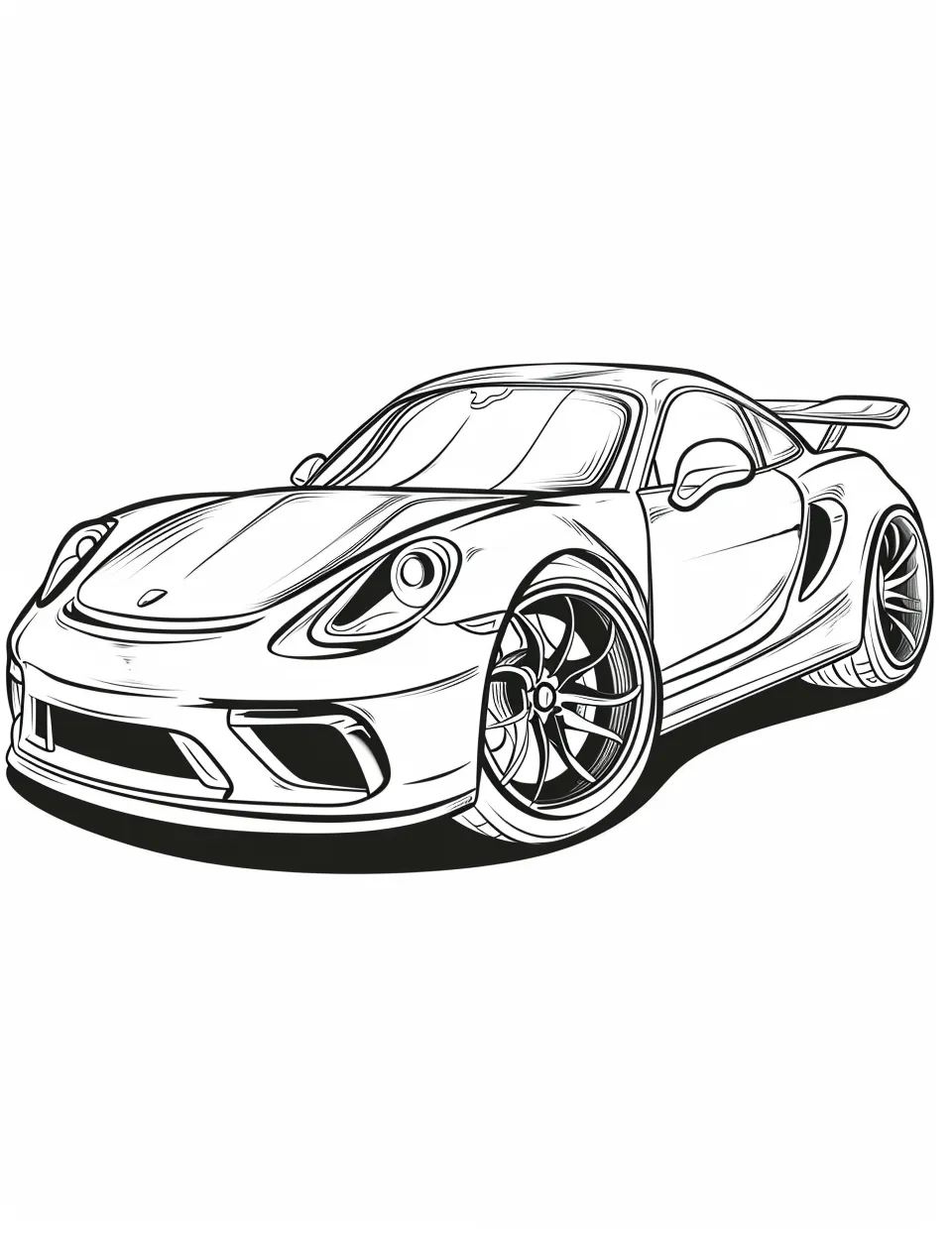 coloriage Voiture a dessiner en ligne 4