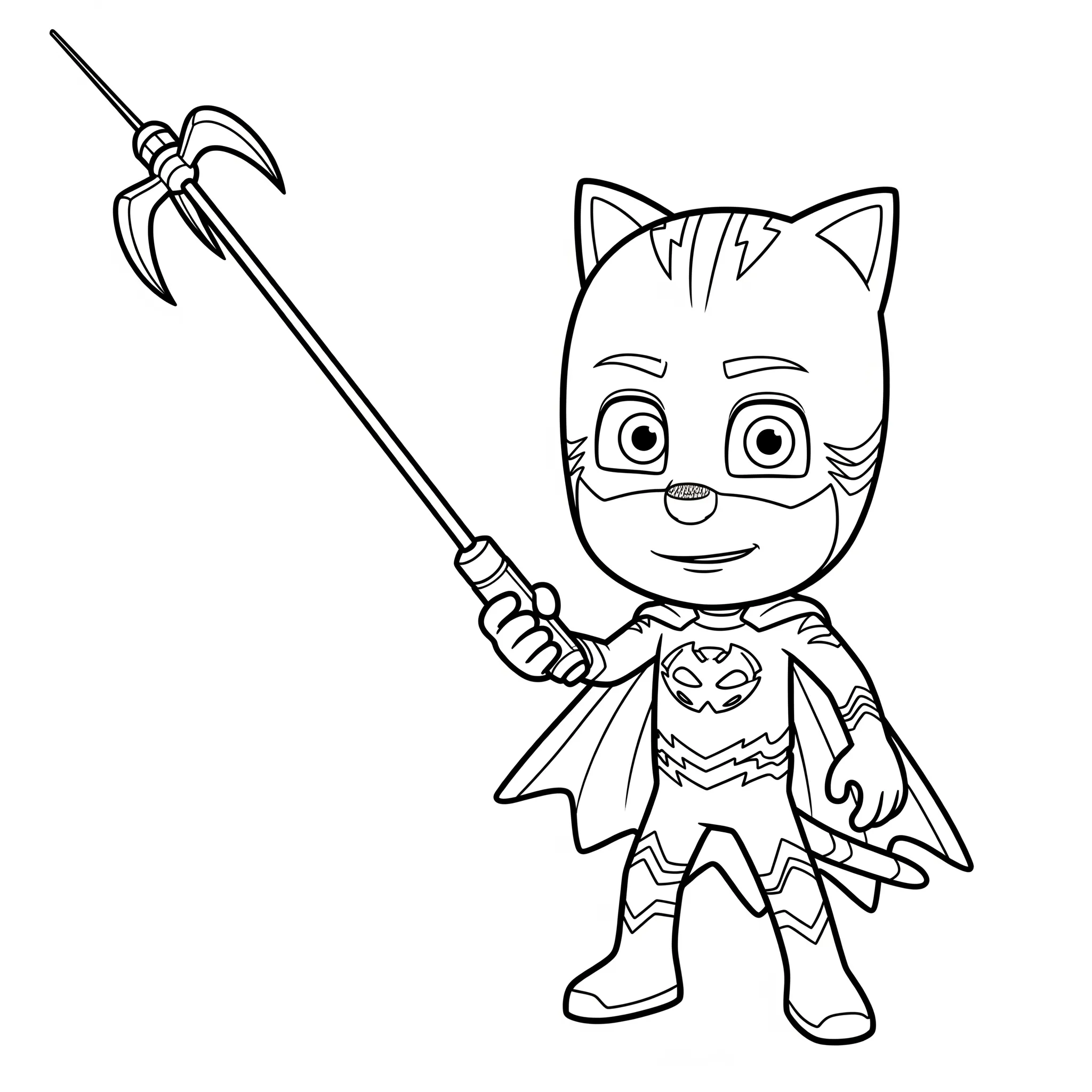 coloriage Yoyo et son grappin pour enfant gratuit