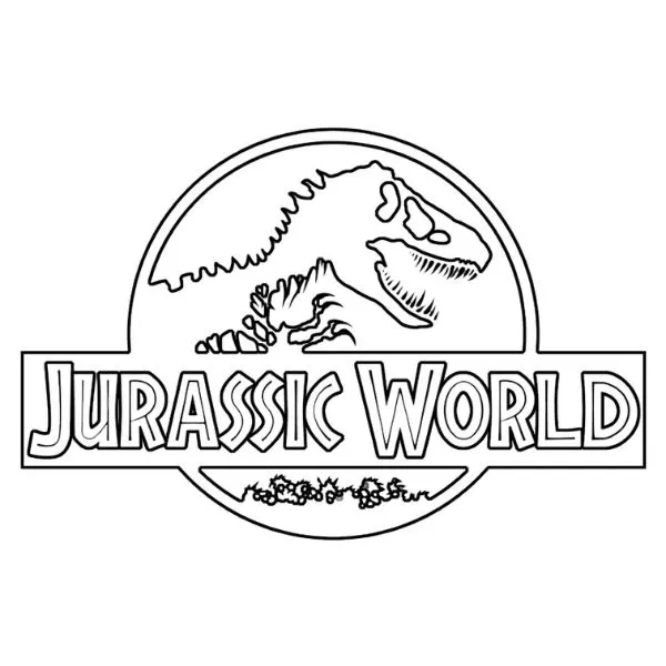 coloriage jurassic world à imprimer pour enfant de 4 ans 2