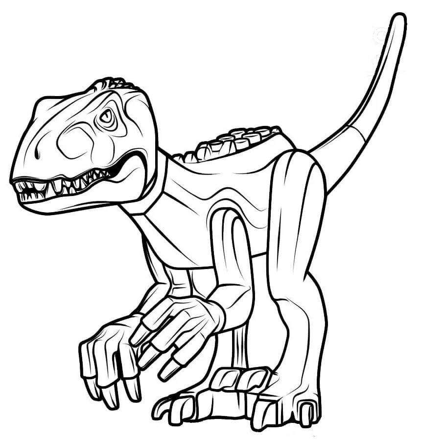 coloriage jurassic world et apprentissage 1