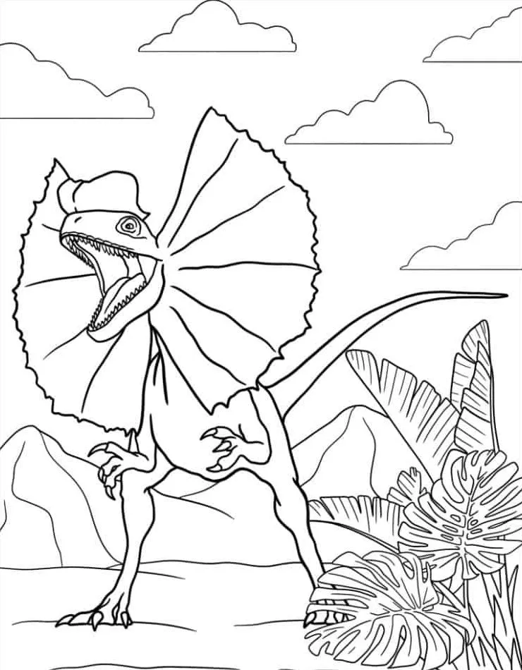 télécharger coloriage jurassic world gratuit 1