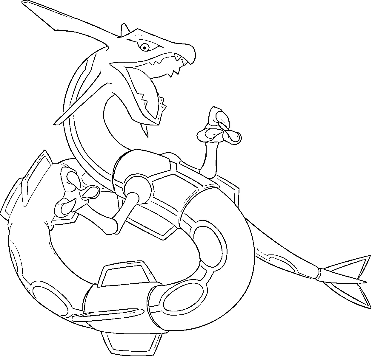 coloriage pokemon legendaire en ligne pour enfant