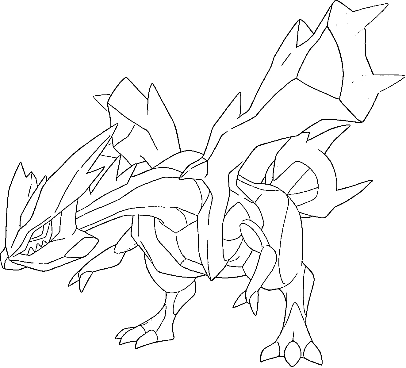 coloriage pokemon legendaire de pour enfants 1