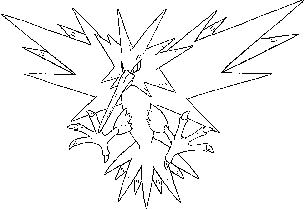 imprimer coloriage pokemon legendaire