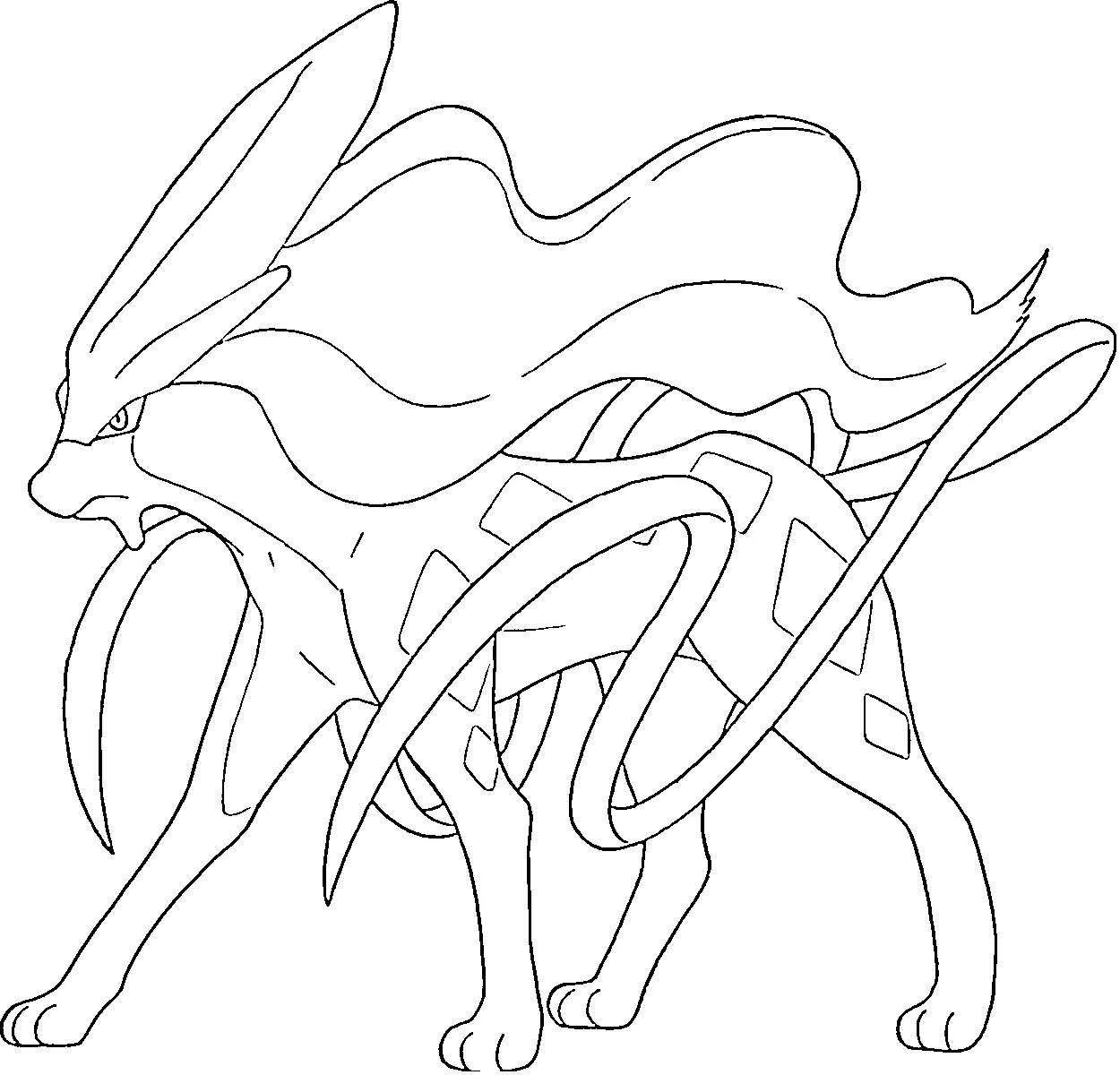 coloriage pokemon legendaire à imprimer gratuitement pdf 1