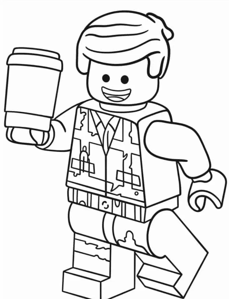 coloriage s Lego gratuit en ligne