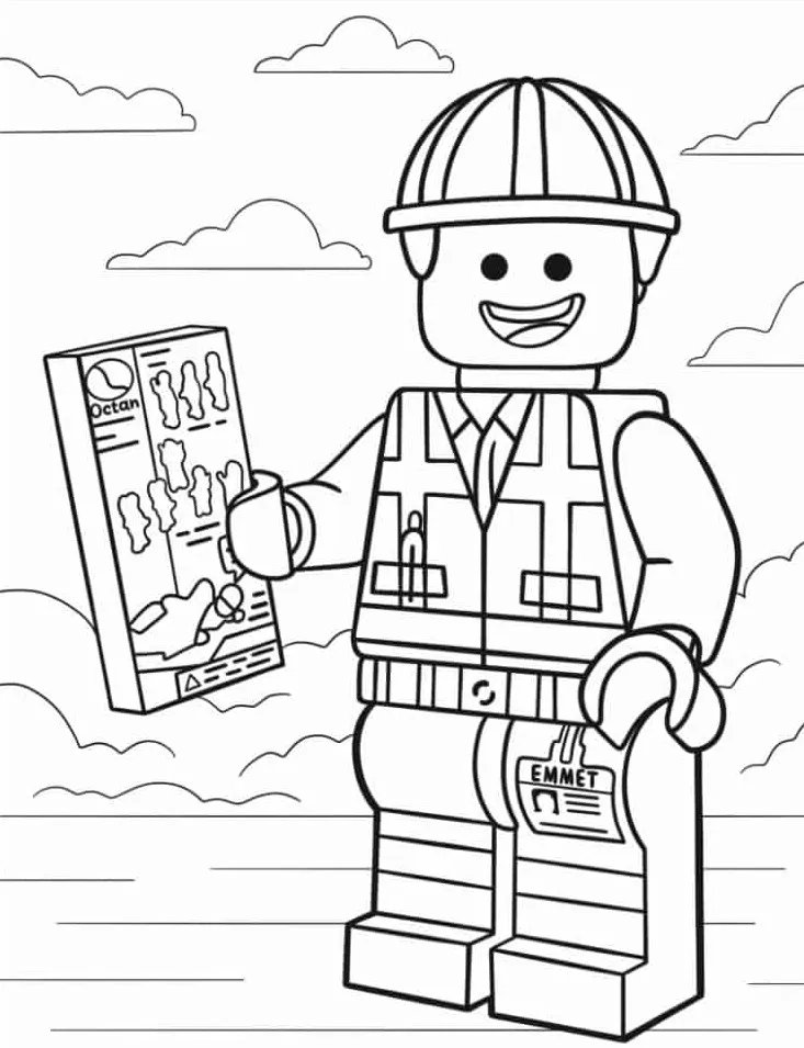 coloriage s Lego pour enfants