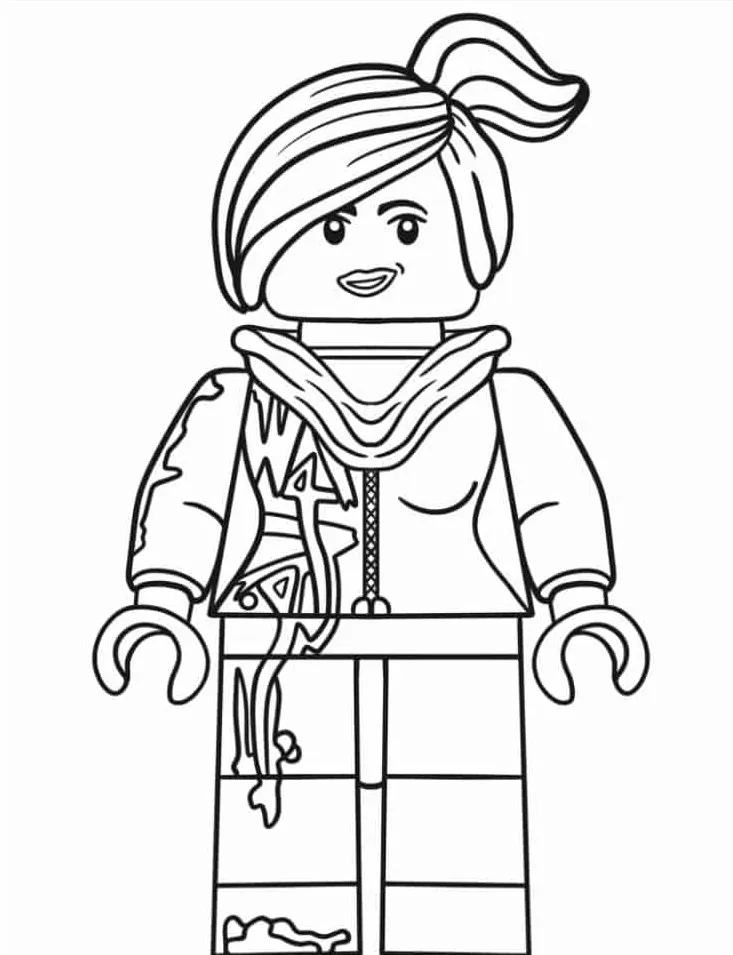 coloriage s Lego à imprimer pour enfant de 3 ans