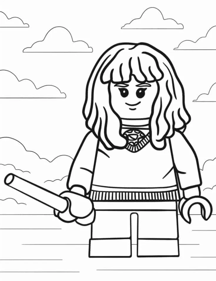 coloriage s Lego pour primaire