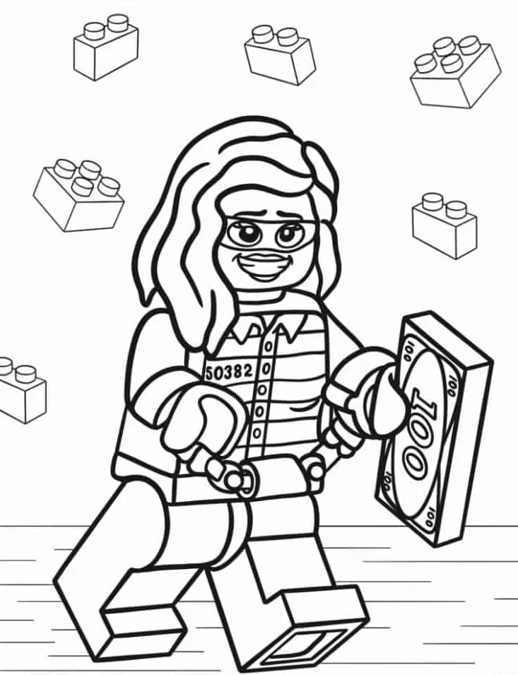 imprimer coloriage s Lego gratuit