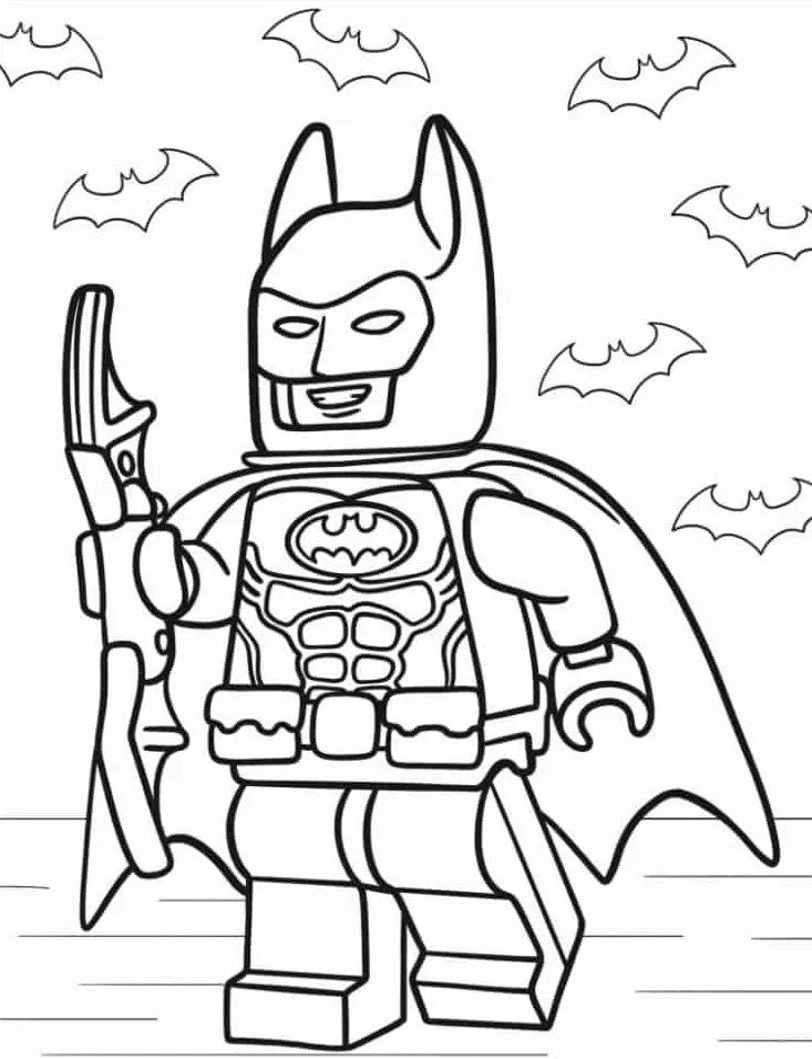 coloriage s Lego gratuit a imprimer