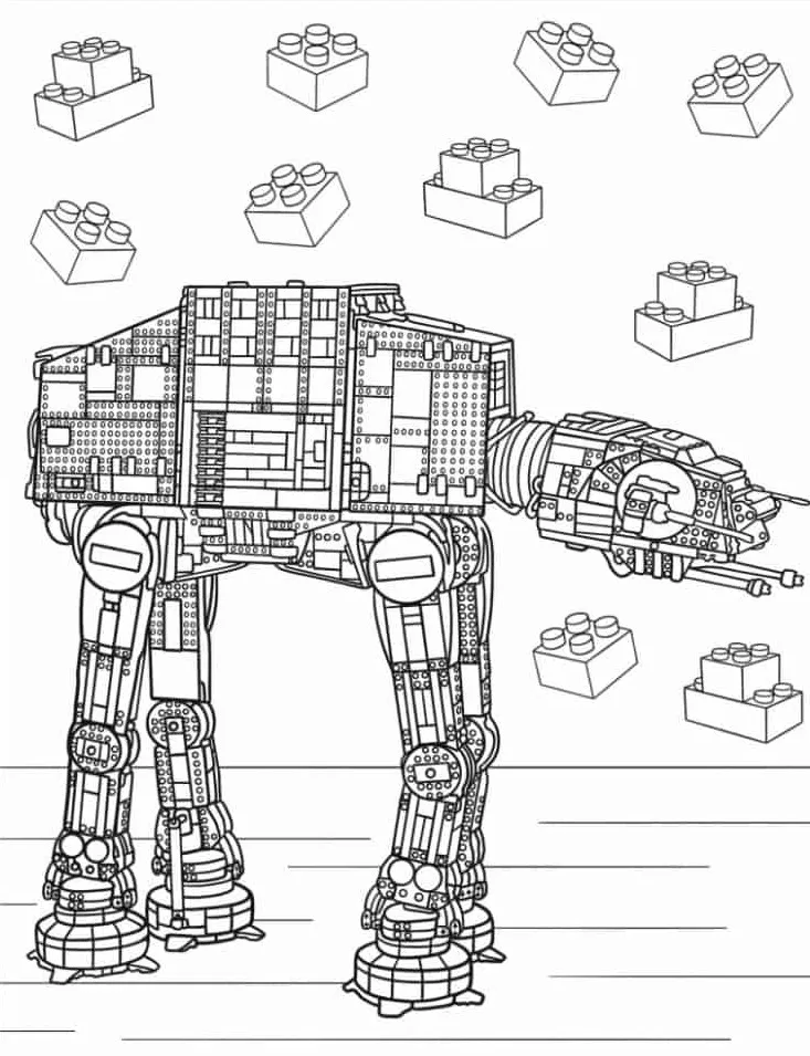 imprimer coloriage s Lego