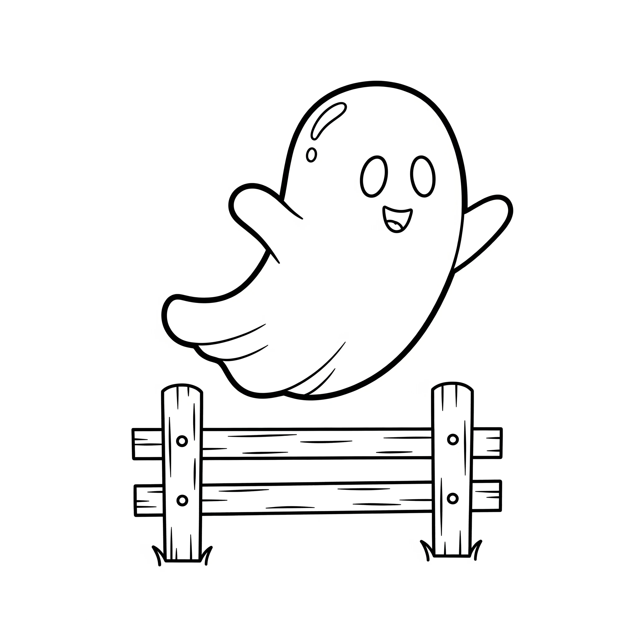 coloriage Fantôme Halloween en ligne