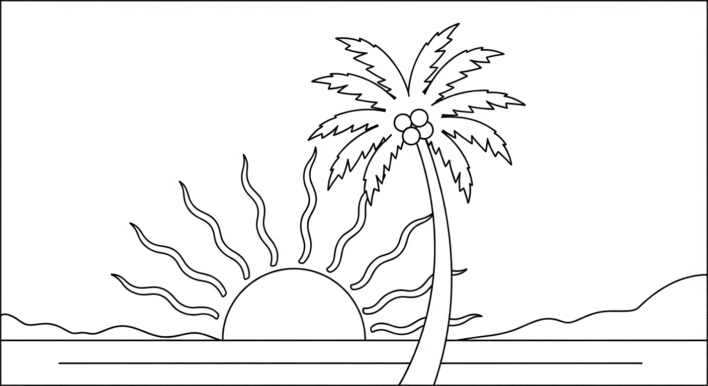 coloriage Arbre updated pour enfant de 8 ans