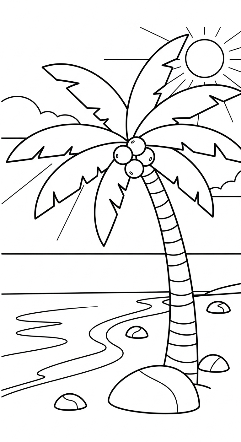 coloriage Arbre updated à imprimer pour enfant de 9 ans