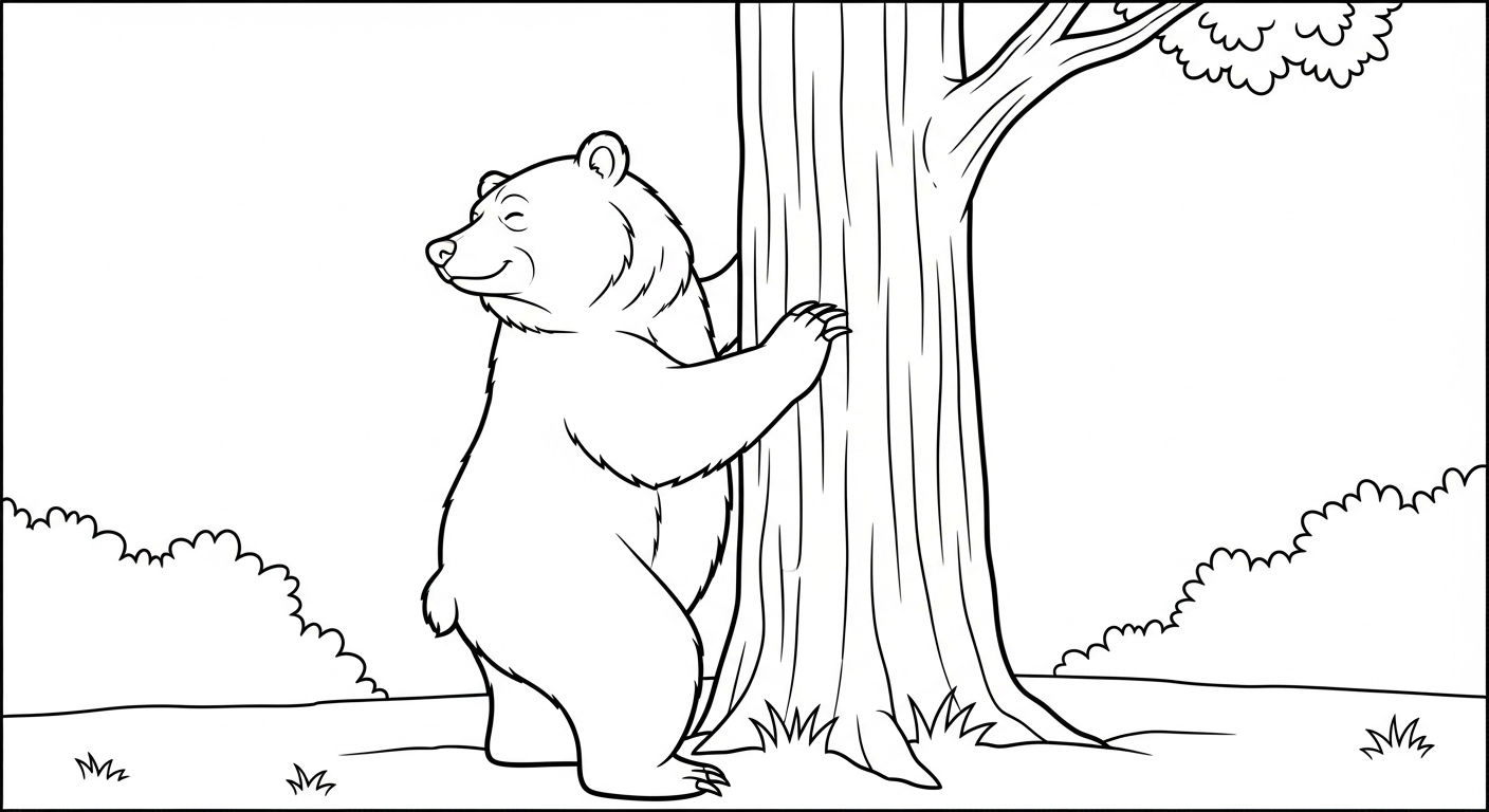 imprimer coloriage Arbre updated