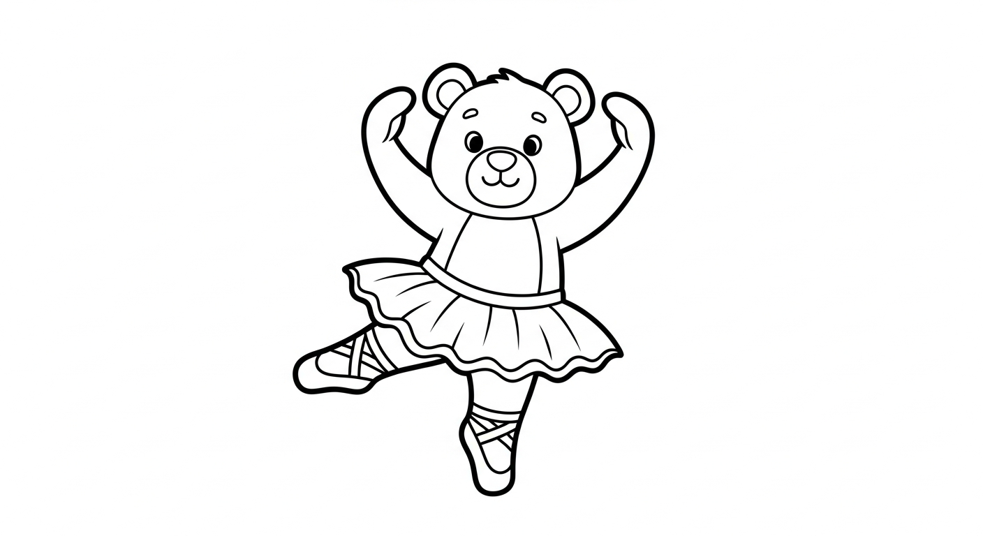 télécharger coloriage Danseuse updated gratuit