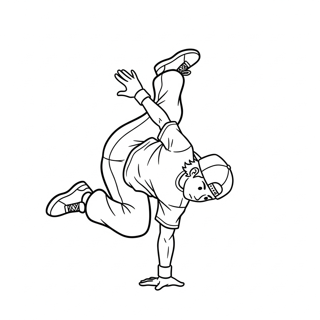 coloriage Danseuse updated à imprimer gratuit