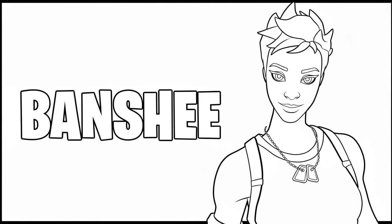 coloriage Fornite update gratuit a imprimer