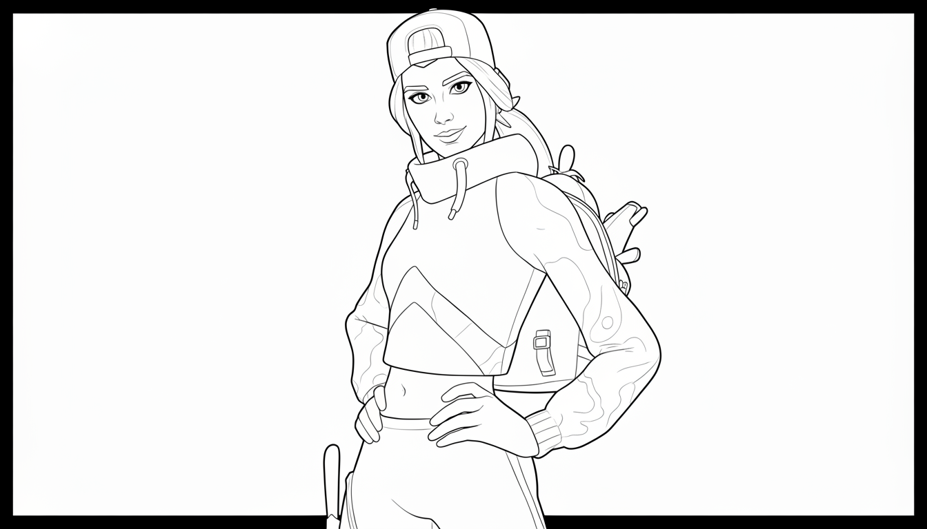 coloriage Fornite update et decoupage