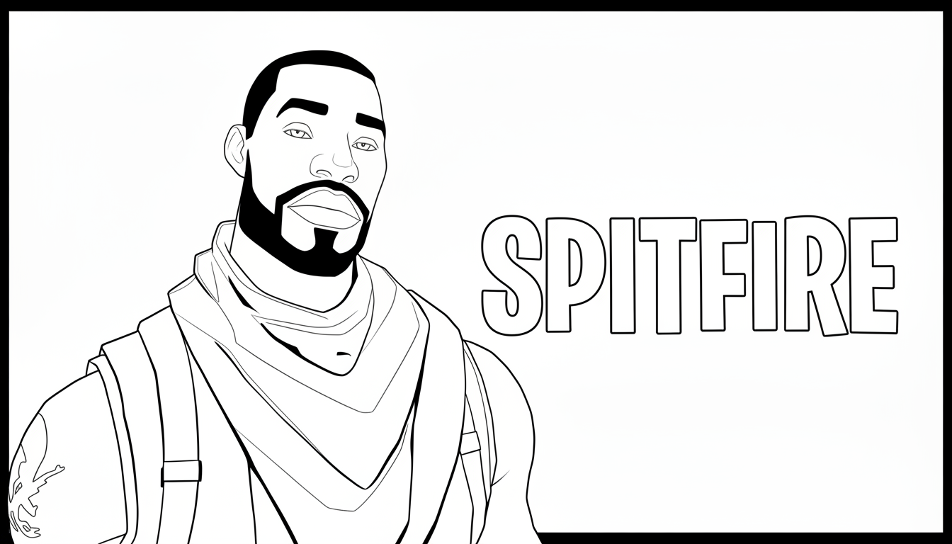 coloriage Fornite update pour enfants
