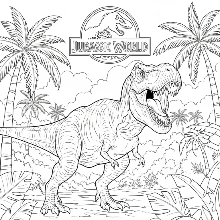 Coloriage Jurassic World