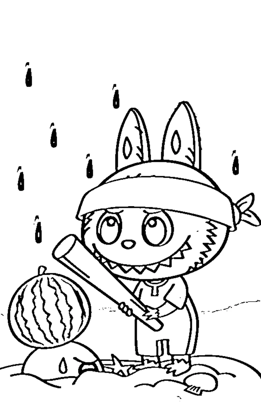 41 Coloriage Labubu Gratuit Collection De Kasing Lung