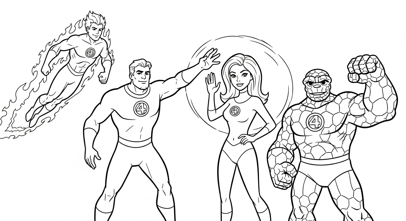 coloriage Marvel update gratuit pour enfants
