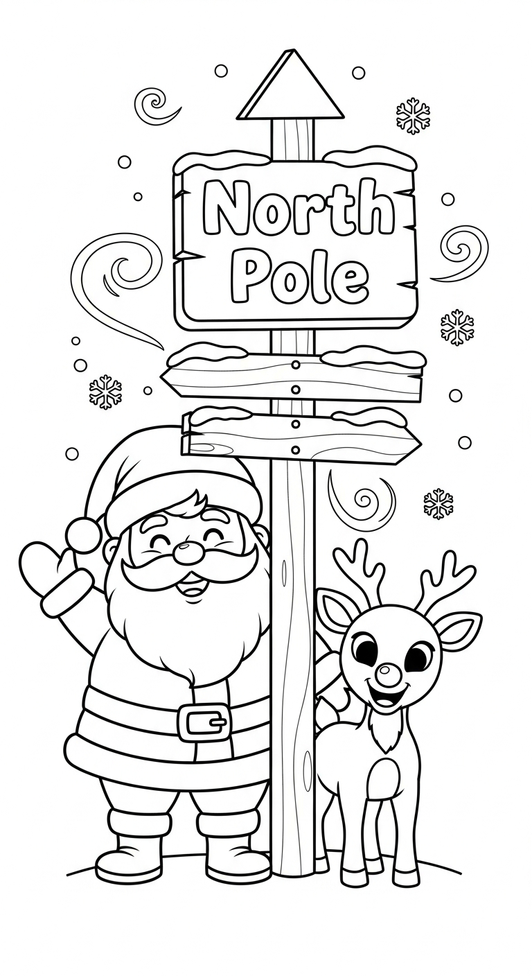 coloriage Pere Noël updated pour enfant de à imprimer