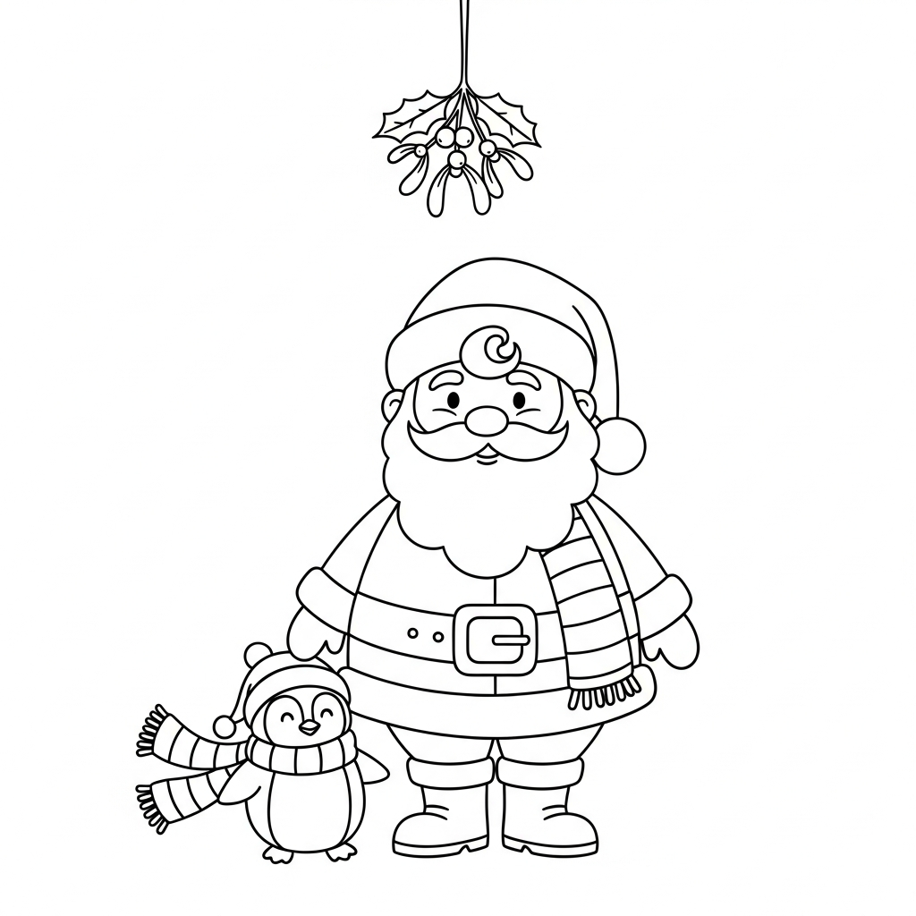 coloriage Pere Noël updated et dessins 1