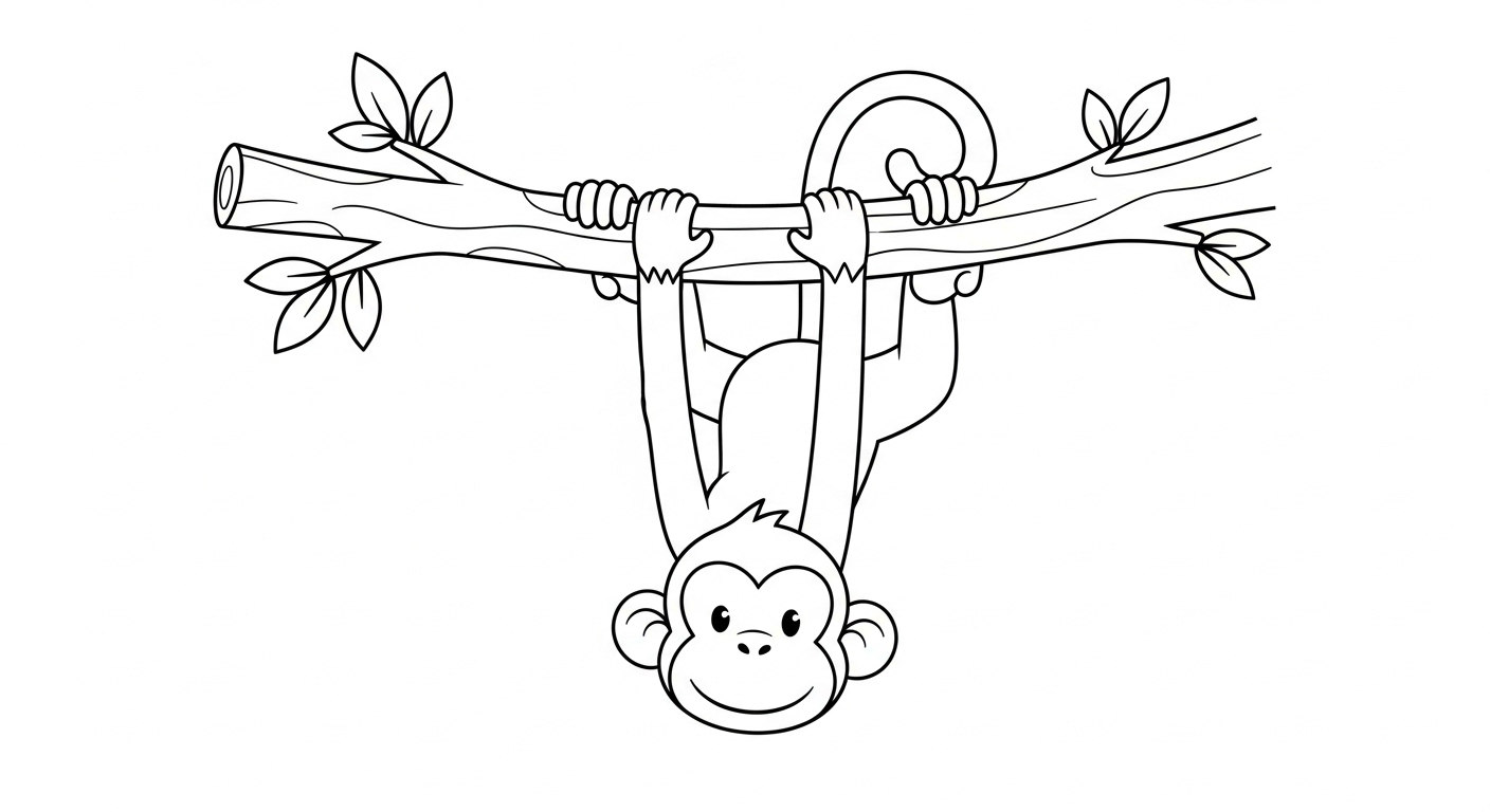 coloriage Singe updated et dessins