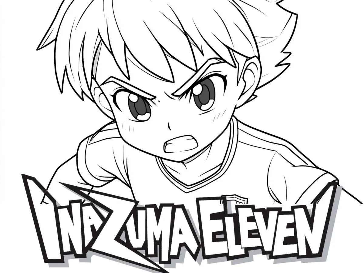 coloriage inazuma eleven a colorier en ligne gratuitement