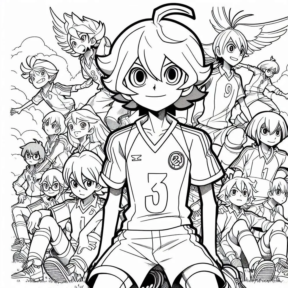 télécharger coloriage inazuma eleven gratuit