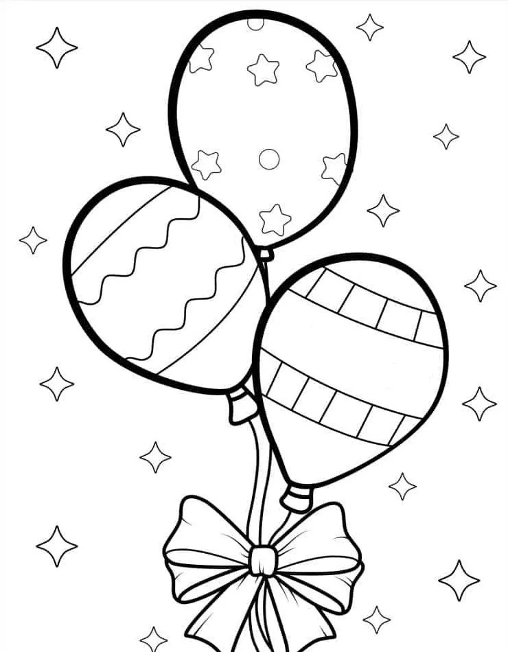 coloriage joyeux anniversaire à imprimer 3