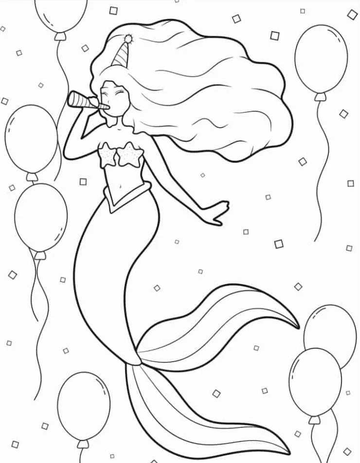 coloriage joyeux anniversaire gratuit a imprimer 1