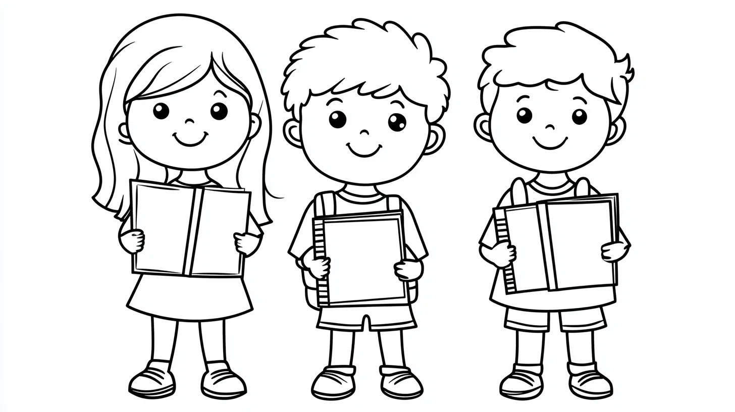 coloriage septembre maternelle pour enfant de 5 ans