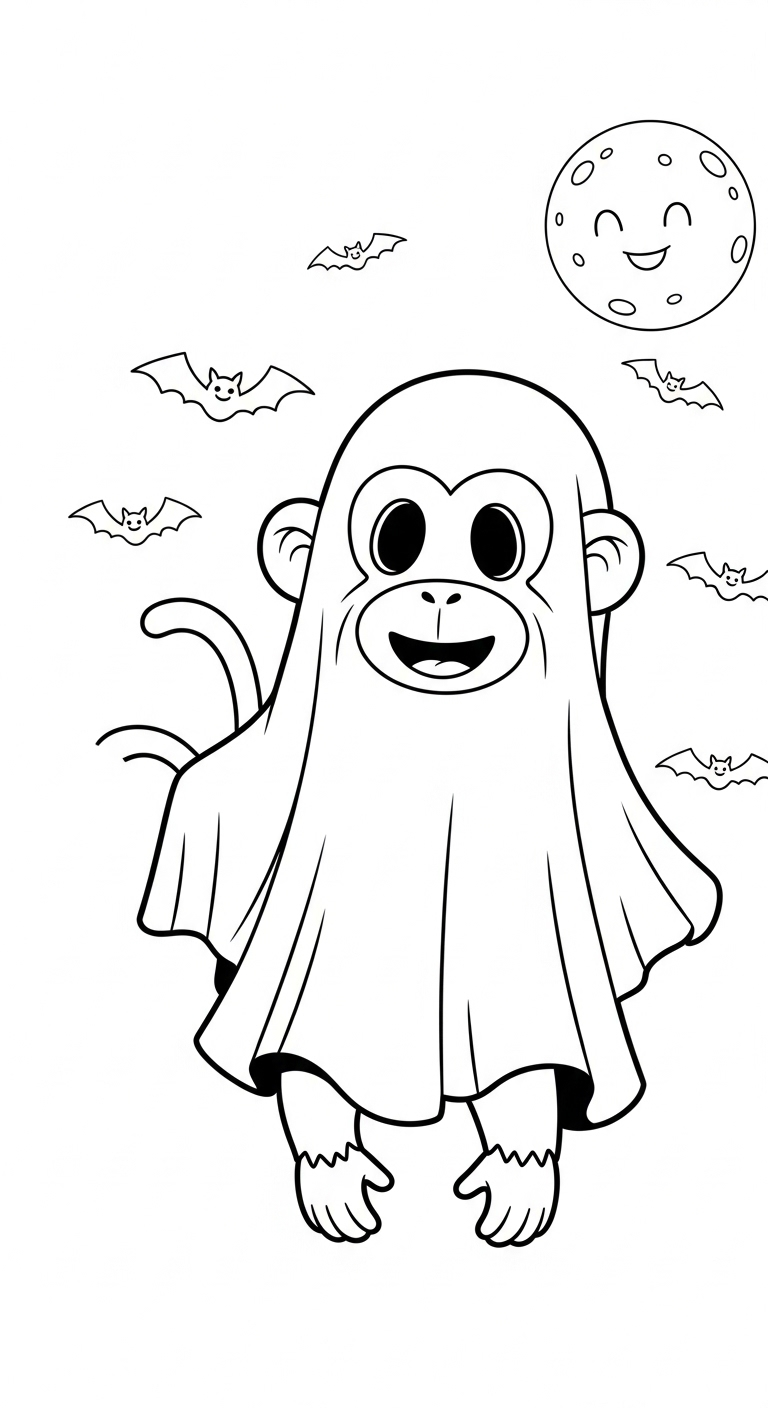 a imprimer coloriage singe updated gratuit