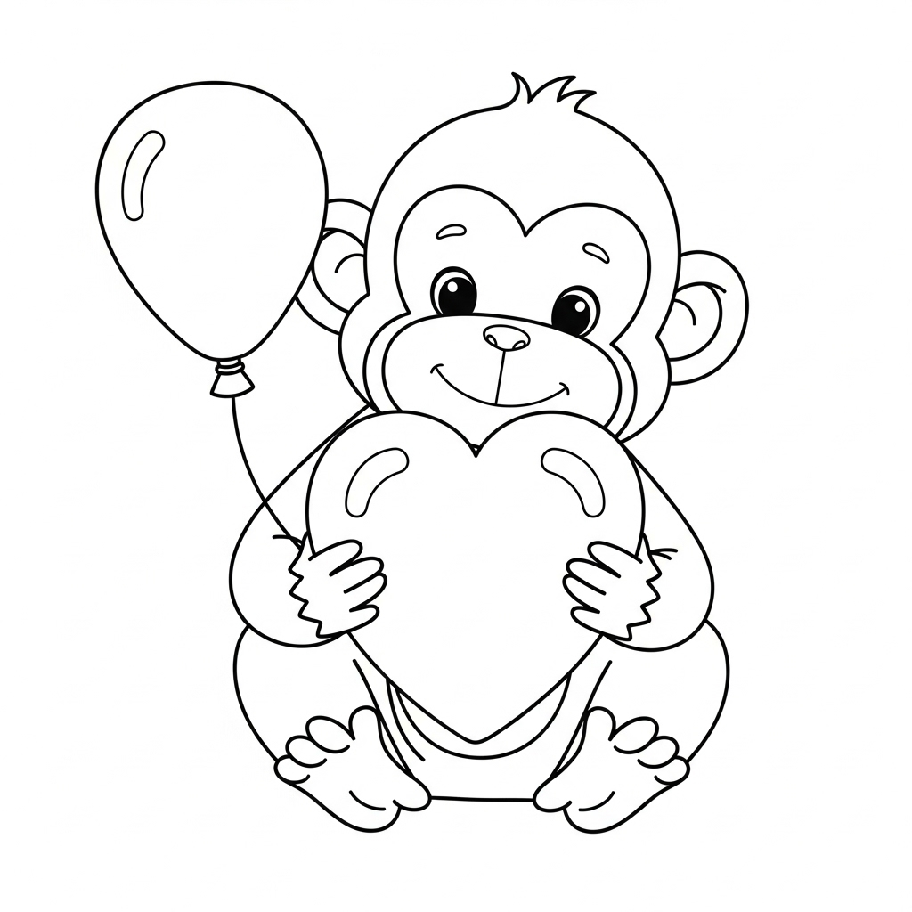coloriage singe updated et dessins