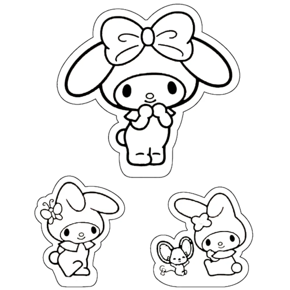 coloriage my melody en ligne