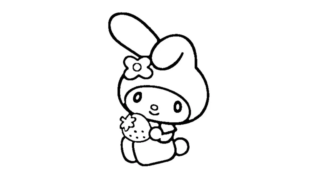 coloriage my melody pour enfant a imprimer gratuit